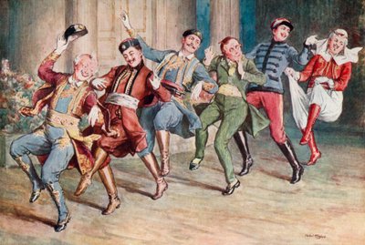 メリー・ウィドウ：「女性たち！どうやって勝利するか」 作： Talbot Hughes